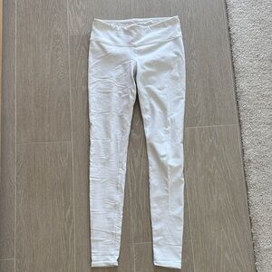 Alo White Leggings